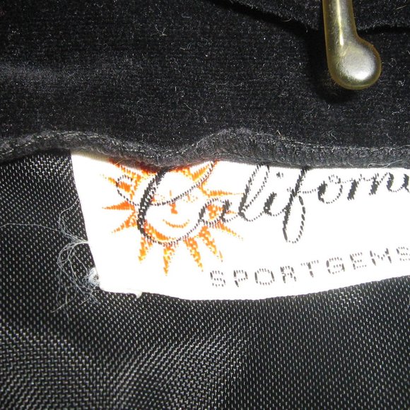 California Sportgems Ladies Long Black Skirt Size 8 - Picture 5 of 5